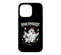 Chicken Ghost Poultrygeist Halloween Costume Farmer Coque pour iPhone 14 Pro Max