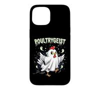Chicken Ghost Poultrygeist Halloween Costume Farmer Coque pour iPhone 15