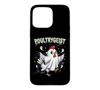 Chicken Ghost Poultrygeist Halloween Costume Farmer Coque pour iPhone 15 Pro Max
