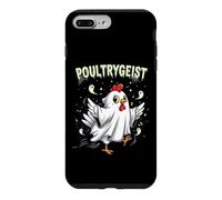 Chicken Ghost Poultrygeist Halloween Costume Farmer Coque pour iPhone 7 Plus/8 Plus
