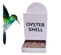 Chicken Grit Feeder - 17,6 x 8 x 9 cm 6,93 x 3,15 x 3,54 Inches Poultry Feeder, Oyster Shell Dispenser, No-Waste 3D Printed Precision Mineral Feeding Station | Wall Mounted Hanging Coop Accessories