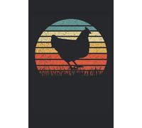 Chicken In The Meadow: Cuaderno Rayado, Cuaderno, Libro De Ejercicios, Libro De Cuentos (15. 24 X 22. 86 Cm; Aprox. A5) Con 120 Páginas. Regalo Para Todos Los Criadores De Pollos, Amantes De Los Pollo