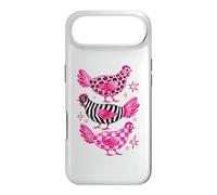 Chicken Mom Pink Retro Art Hens Backyard Chicken Lover Coque pour iPhone Air