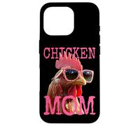Chicken Mom Poules Maman Fermière Éleveur de Volailles Coque pour iPhone 16 Pro