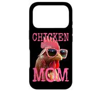 Chicken Mom Poules Maman Fermière Éleveur de Volailles Coque pour iPhone 17 Pro