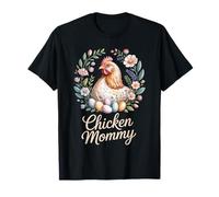 Chicken Mommy Poules Maman Fermière Éleveur de Volailles T-Shirt