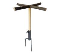 Chicken Perch - Wooden Poultry Roosting Bar | Outdoor Coop Stand, 65cm | Wood Construction, 65cm Size, Natural Roosting Design, Suitable For Outdoor Areas