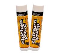 Chicken Poop Lip Balm Simone Chickenbone Coconut Duo 100% Natural Moisturizer for Dry Chapped Lips, 0,15 oz (Pack of 2)