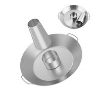 Chicken Roaster Stand Vertical | Lourd Acier Inoxydable Bière Peut Griller Rack Lave-vaisselle Passe au lave-vaisselle avec poignée Grill Poêle Bon pour Barbecue Four Cuisine Extérieure Arrière-Cour