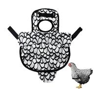 Chicken Saddle Gear, Poultry Protector, 13.78x10.63in Reusable Comfort Clothes, Soft Authentic Fabric, Easy Fit Design for Hens, Roosters, and Outdoor Coop Use