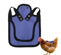 Chicken Saddle, Hen Wing Back Protector, Adjustable Poultry Vest Jacket, Sturdy Chicken Clothing Accessory for Pet Chickens, Coop Use, Backyard Flocks, 7.48x7.48 inches
