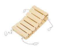 Chicken Swing, Weatherproof Wooden Bird Stand, 51.18x5.71 inches Easy Displaying, Heavy Duty Enrichment Toy, Boredom-Relief Coop Accessory for Roosters, Hens, Parrots, Chickens