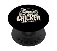 Chicken The Chicken Whisperer Chickens Animal Farm PopSockets PopGrip Adhésif