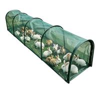 Chicken Tunnels for Outside | Foldable Long Removable Door House |