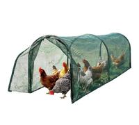 Chicken Tunnels for Outside with Door Nylon Long Portable House