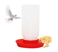 Chicken Waterer Chick Food Dispenser Trough Water Tools for Hen Duck Quail Chicken Feeder