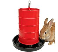 Chicken Waterer - Portable Multi Functional Poultry Drinking and Feeding Container | Durable Animal Water Supply Feeder for Convenient Outdoor Farm Care | Suitable for Chickens Ducks