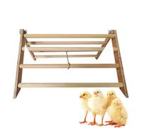 Chicken Wood Toy Supplies, Perch Chick Poultry, Roosting Training Perch with Design, Chicks Parrot Macaw Tool, Hens Bird Accessory for Details, Pet Cage Perching Equipment