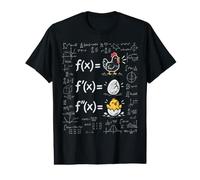 Chickenulus Calculus Dérivée Prof de Maths T-Shirt Graphique avec Valeur