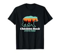 Chickies Rock Park Pennsylvania Ours de randonnée en famille T-Shirt