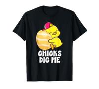 Chicks Dig Me Blague Poussin Pâques Garçon Enfant T-Shirt