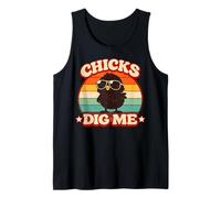 Chicks Dig Me Easter pour Petits garçons et Hommes, joyeuses Pâques drôles Débardeur