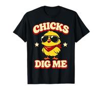 Chicks Dig Me Easter pour Petits garçons et Hommes, joyeuses Pâques drôles T-Shirt