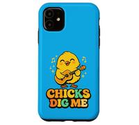 Chicks Dig Me Guitare de Pâques Amusante pour garçon Coque pour iPhone 11