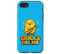 Chicks Dig Me Guitare de Pâques Amusante pour garçon Coque pour iPhone SE (2020) / 7/8