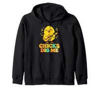 Chicks Dig Me Guitare de Pâques Amusante pour garçon Sweat à Capuche