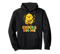 Chicks Dig Me Guitare de Pâques Amusante pour garçon Sweat à Capuche