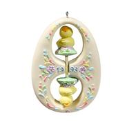 Chicks-on-a-twirl 1993 de Pâques Hallmark Ornement Qeo8375