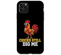 Chicks Still Dig Me Coq Ferme Volaille Barnyard Farmer Coque pour iPhone 11 Pro Max
