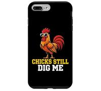 Chicks Still Dig Me Coq Ferme Volaille Barnyard Farmer Coque pour iPhone 7 Plus/8 Plus