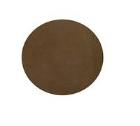 Chickw1 Ronde Nappe de Table Élastique Ajustable, Couleur Unie Couverture de Table Kitchen Extensible Protection Tables pour Restaurants, Pique-niques (Brun,130cm)