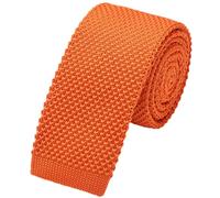 Chickwin Cravate Tricot Homme Cravate en Tricot Slim pour Hommes Élégance et Confort Accessoire de Mode Chemise Casual Bureau Basic pour Mariage Affaires - Pois (148cm,Couleur unie chic 3)