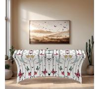 Chickwin Nappe Rectangulaire Exterieur Extensible Spandex (Impression 4,4FT-122x76x76cm)