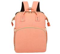 Chickwin Sac à Dos à Langer pour Bébé, Grande Capacite Sac Bebe Maternite avec Matelas à Lange Sac de Voyage pour Mommy Sac de Maternité pour Maman ou Papa (32x19x41cm,Rose)