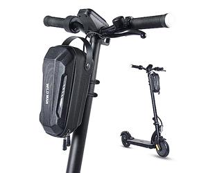 CHICLEW Sac de Trottinette Électrique, Sac de Rangement pour Scooter Étanche avec Poignée Portative, Libération Rapide Sacoche Guidon de Grande Capacité pour Xiaomi Segway Ninebot