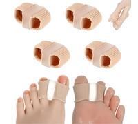 Chiclify Écarteurs d'orteils,Séparateurs d'orteils élastiques, Soulagement confortable de la douleur et alignement,Écarteur d'orteils,Matériau élastique s'adaptant parfaitement aux orteils (4 Pièce)