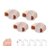 Chiclify Toe Spacers, Separateurs D'orteils Élastiques, Soulagement De La Douleur Confortable, Splints D'orteils Confortables Pour Une Utilisation Quotidienne Pour Les Femmes Hommes (4pcs)