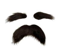 ChicLitonor Accessoires de Cosplay Décoratifs pour Sourcils, Fournitures de Déguisement, Ensemble de Fausses Moustaches