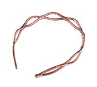 ChicLitonor Bandeau Cheveux Plastique Léger à Dents Intégrées Accessoire Coiffure Outil Stylisation Conçu pour Le Maquillage Lavage Du Visage Sport Lecture,