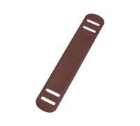 ChicLitonor Coussinet de Bandoulière Amovible en Cuir PU, épais et Rembourré, avec Poignée de Rechange et Protection Universelle pour Chaîne Large, Accessoire Ada, Marron L