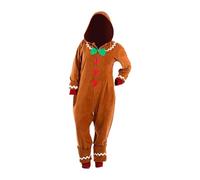 ChicLitonor Déguisement de D'épice de Noël, Combinaison à Capuche, Vêtement Original pour Les Cadeaux de Fête, Adults and M
