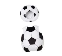 ChicLitonor Ensemble de 2 Pièces : Chapeau, Couvre-chef Décoratif En Polyester Réutilisable, Idéal pour Un Déguisement de Football, Une Soirée Masquée Ou Une Séan, pour adultes