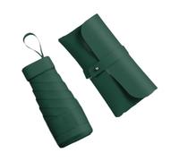 ChicLitonor Parapluie Pliant Style Créatif avec Six Baleines Design Compact et Léger Tissu Imperméable et Coupe-Vent Sécurité en Toutes Saisons pour Hommes et Fem, Vert