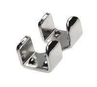 ChicLitonor Pince Double Haute Performance pour Corde de Longe, Clip Métallique Professionnel et pour Cordes de Longe