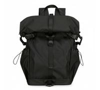 ChicLitonor Sac à Dos Homme Valise Sacoche Polyester Léger Capacité Grande Pochette Ordinateur Convient à Travail Cyclisme Randonnée, Array, Noir, 20-35L