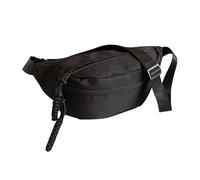 ChicLitonor Sac Banane de Poitrine, Design Multifonctionnel, Tissu en Nylon, Ceinture Ajustable, Poche à, Sac Ceinture, Sac Bandoulière, Sac Porté, Noir